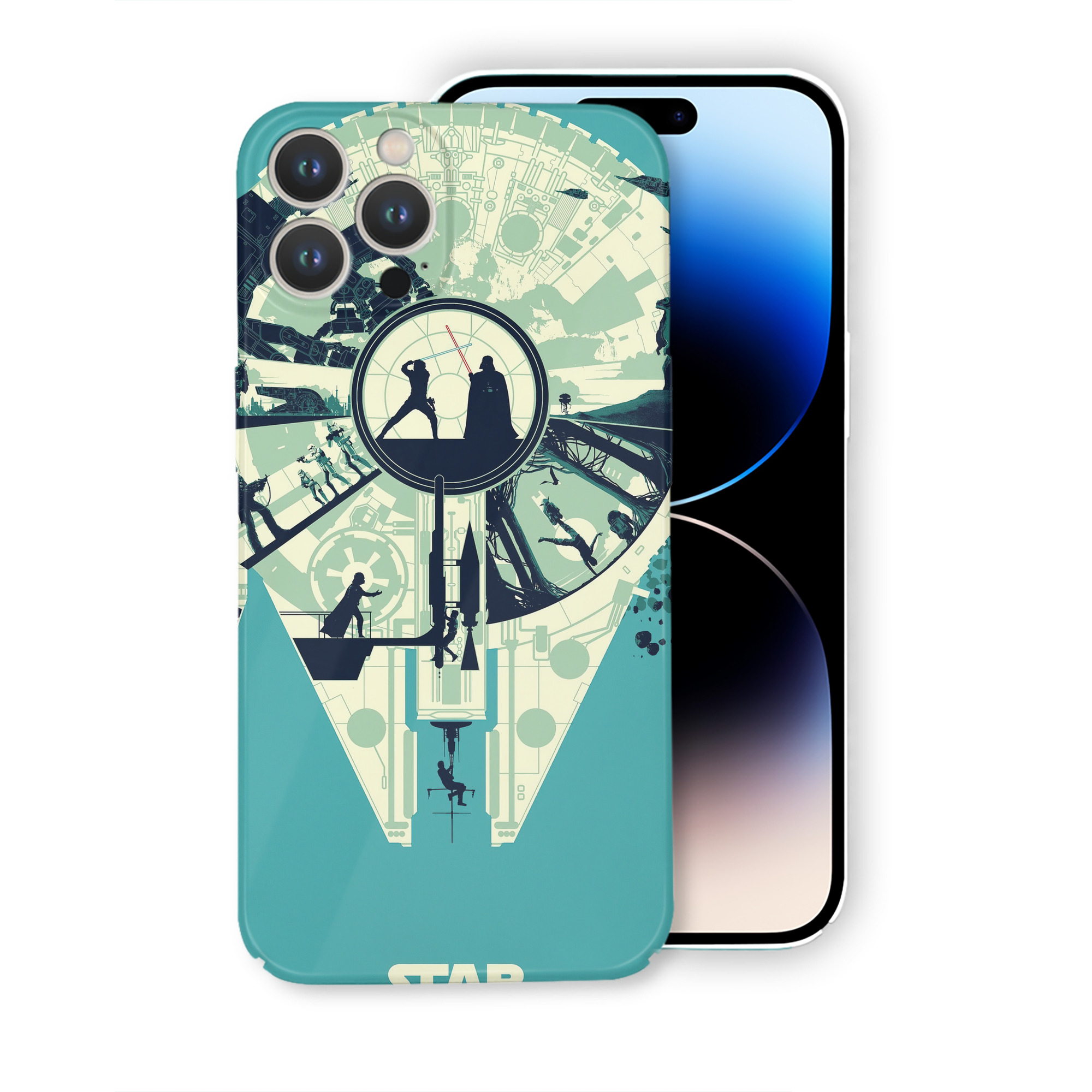 （画像用） スター・ウォーズ Star Wars 【iPhone 14シリーズ対応】ハードケース